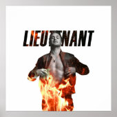 Lieutenant Kelly Severide aus Chicago Fire Poster (Vorne)