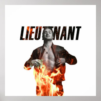 Lieutenant Kelly Severide aus Chicago Fire Poster