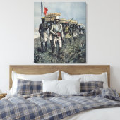 Lieutenant Mizon zu seiner Mission von 1892 Leinwanddruck (Insitu (Schlafzimmer))