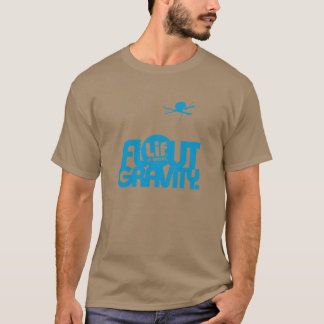 Lif. Ist Kurz. Flout Gravity. Ski. T-Shirt