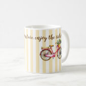 Life Adventure Bicycle Custom Kaffeetasse (VorderseiteRechts)
