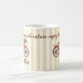 Life Adventure Bicycle Custom Kaffeetasse (Mittel)