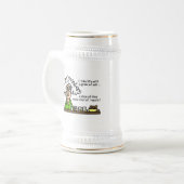 Life and Tequila Humor Bierglas (Vorderseite Links)