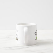 Life and Tequila Humor Espressotasse (Rückseite)