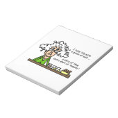 Life and Tequila Humor Notizblock (Rotiert)