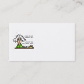 Life and Tequila Humor Visitenkarte (Rückseite)