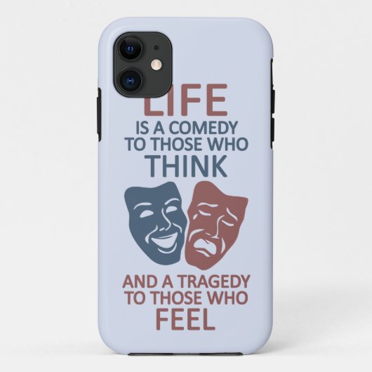 LIFE-Anführungszeichen für iPhone-Fall Case-Mate iPhone Hülle (Rückseite)