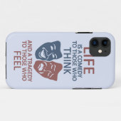 LIFE-Anführungszeichen für iPhone-Fall Case-Mate iPhone Hülle (Rückseite (Horizontal))