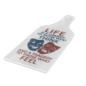 LIFE-Angebot für maßgeschneiderte Schneidplatten Schneidebrett (Ecke)