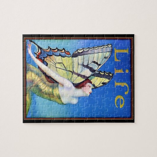 Life Art Deco Butterfly Puzzle (Horizontal)