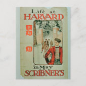 'Life at Harvard', Plakat für die Mai-Bearbeitung Postkarte (Vorderseite)