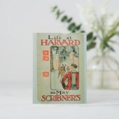 'Life at Harvard', Plakat für die Mai-Bearbeitung Postkarte (Stehend Vorderseite)
