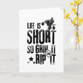 Life ATV Quad Karte (Gelbe Blume)