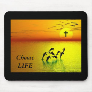 LIFE auswählen Mousepad