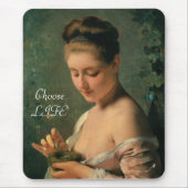 LIFE auswählen Mousepad (Vorne)