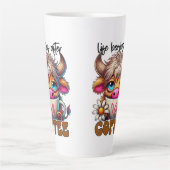 Life Begins After Coffee Milchtasse (Vorderseite)