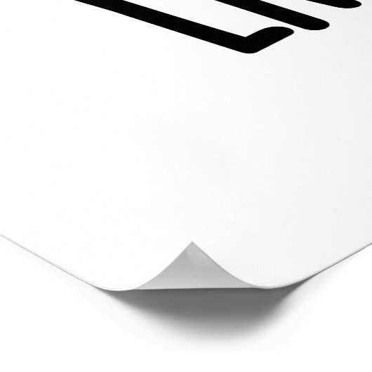 Life Brocs Funny Veggie Broccoli Pun Poster (Ecke)