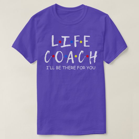 Life Coach bin ich für Sie Mentor, Health Co. T-Shirt (Design vorne)