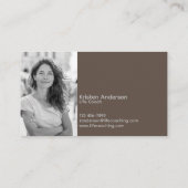 Life Coach Consultant Visitenkarte (Rückseite)