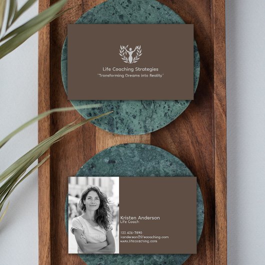 Life Coach Consultant Visitenkarte