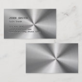 Life Coach Counseling Imitate Metal Visitenkarte (Vorne/Hinten)