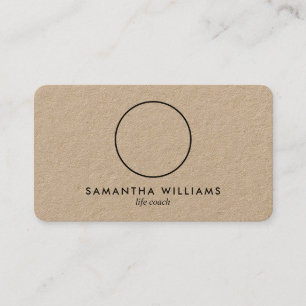 🛤️ Life Coach Custom QR Foto Visitenkarte