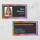 Life Coach Foto Visitenkarte (Vorne/Hinten)