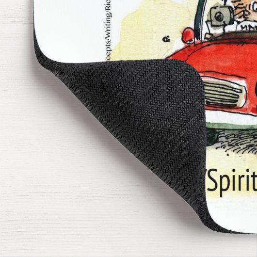 Life Coach GPS Mousepad (Ecke)