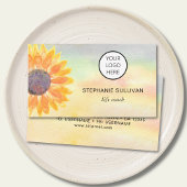 Life Coach Ihr Logo farbenfroh Visitenkarte