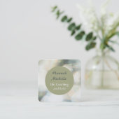 Life Coach Reiki Diamond Look Visitenkarte (Stehend Vorderseite)