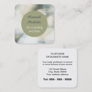 Life Coach Reiki Diamond Look Visitenkarte