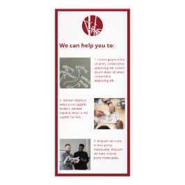 Life Coach Small Business Best Friend Rack Card Werbekarte