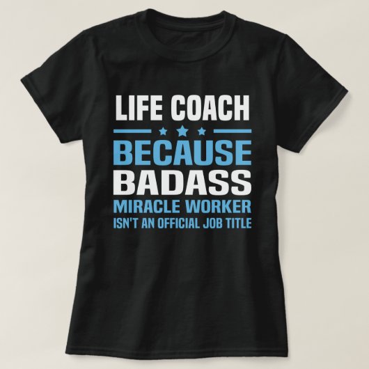 Life Coach T-Shirt (Design vorne)