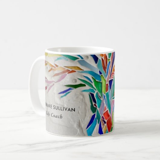 Life Coach Tree Of Life  Kaffeetasse (Vorderseite Links)