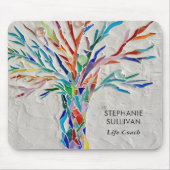 Life Coach Tree Of Life Mousepad (Vorne)