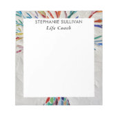 Life Coach Tree Of Life  Notizblock (Vorderseite)