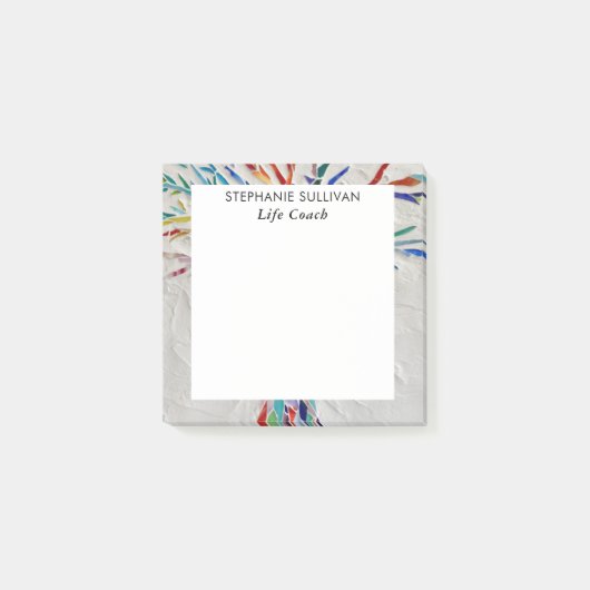 Life Coach Tree Of Life Post-it Klebezettel (Vorderseite)