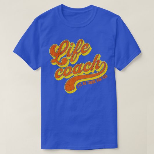 Life Coach wird für Sie persönlich Mentor T-Shirt (Design vorne)