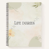 Life Diaries Notizblock (Vorderseite)