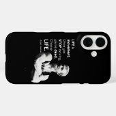 Life - Eugen Sandow Bodybuilding Motivierend Case-Mate iPhone Hülle (Rückseite (Horizontal))