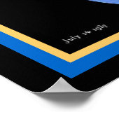 Life Flapper in Blue Juli 1927 Poster 16 x 20 (Ecke)