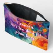 Life Fraktal - Solar Drift Large Zubehörtasche (Offen)