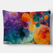 Life Fraktal - Solar Drift Large Zubehörtasche (Rückseite)