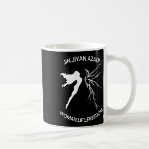 Life Freedom Iran Vintag Jin Jiyan Azadi Kaffeetasse