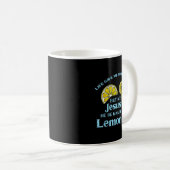 Life Gave Lemon Jesus Made Lemonade Christian Men Kaffeetasse (VorderseiteRechts)