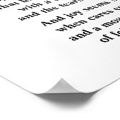 LIFE-Gedicht Poster (Ecke)