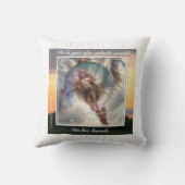 Life gewinnt Pillow Kissen (Rückseite)