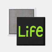LIFE Green Magnet (Vorderseite/Rückseite)