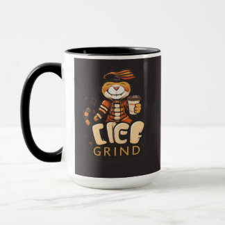 Life Grind Coffee Süßer Tiger - Kaffeetasse