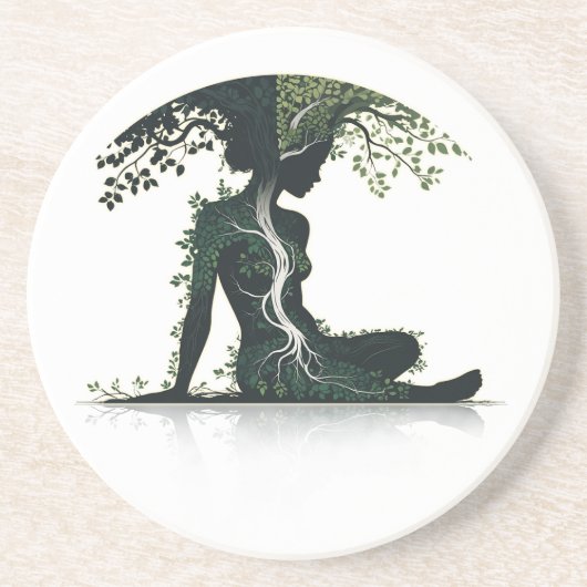 Life & Growth Getränkeuntersetzer (Vorne)